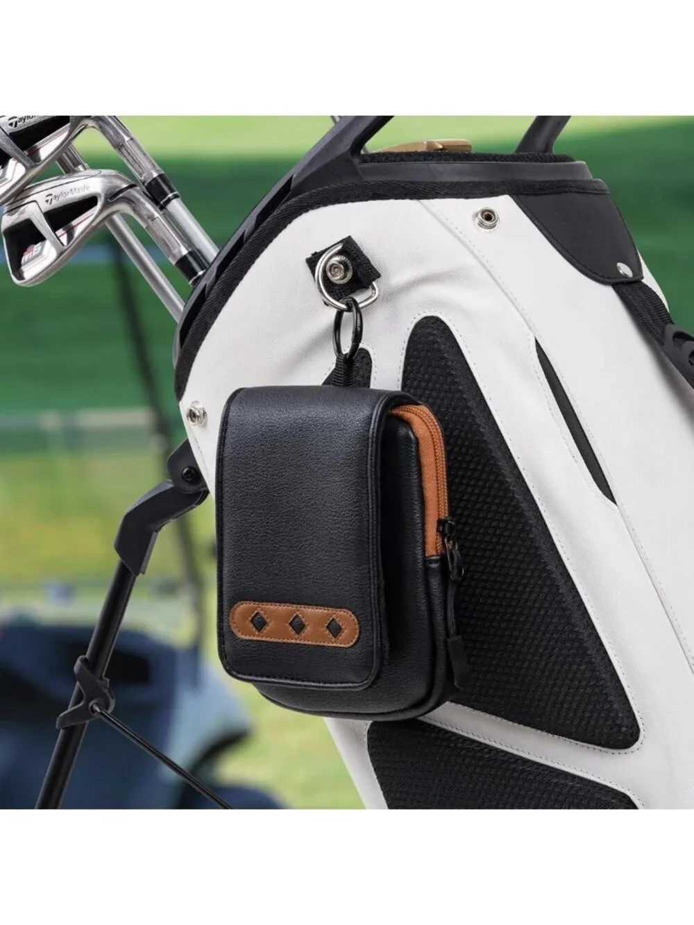 Golf Rangefinder Hard Shell EVA Carry Case - Fits Most Models, USA Flag Design